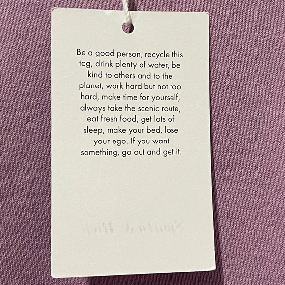 Sporty & Rich x Lily's Sweets "Tasty & Rich" Sweater (Color Lilac) Size Large - Picture 8 of 8